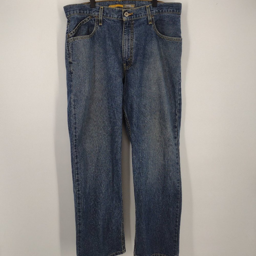 Y2K Vintage Levi's Relaxed Fit Silver Tab Skater Denim Blue Jeans